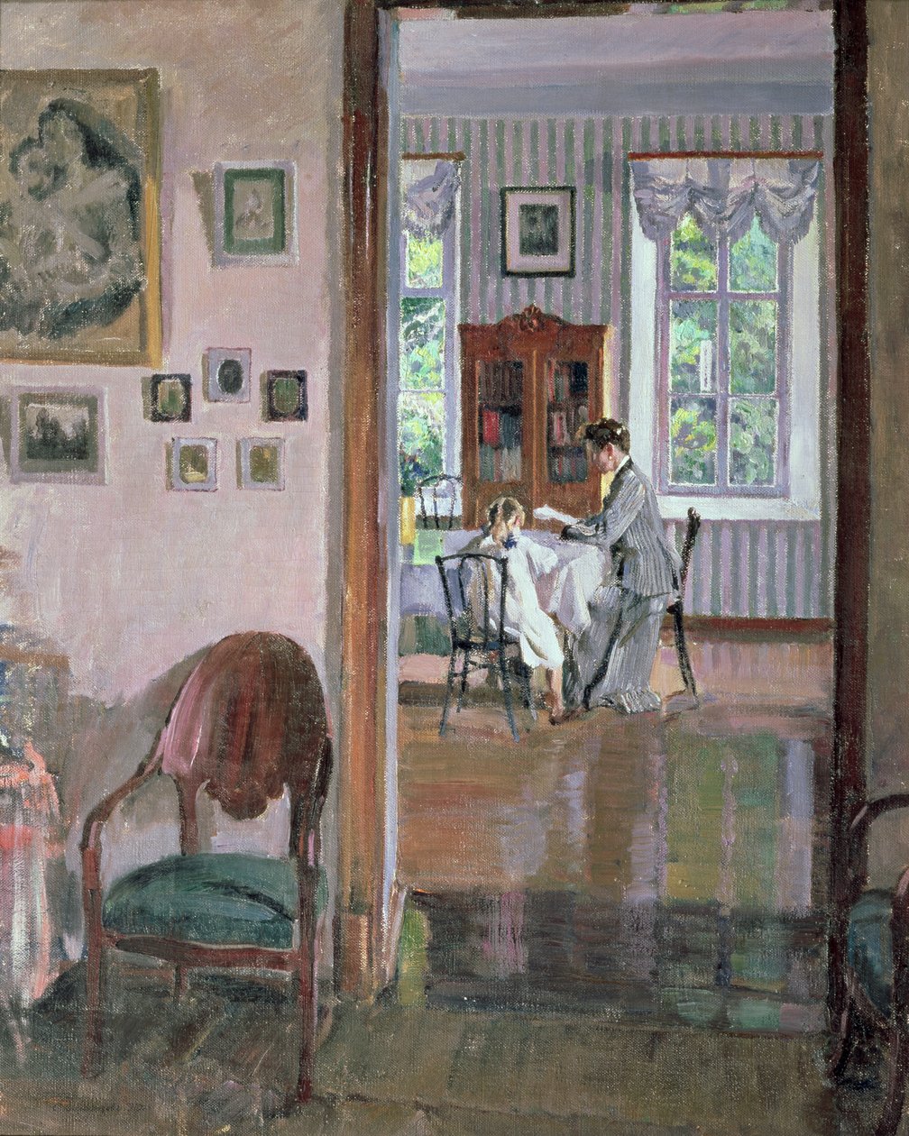 Intérieur - Sergei Arsenevich Vinogradov