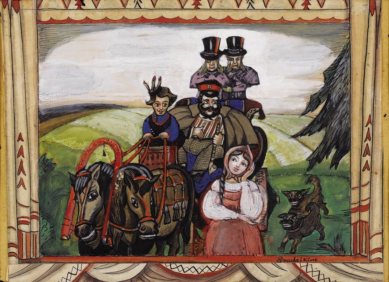 Décor de théâtre - Sergei Yurievich Sudeykin