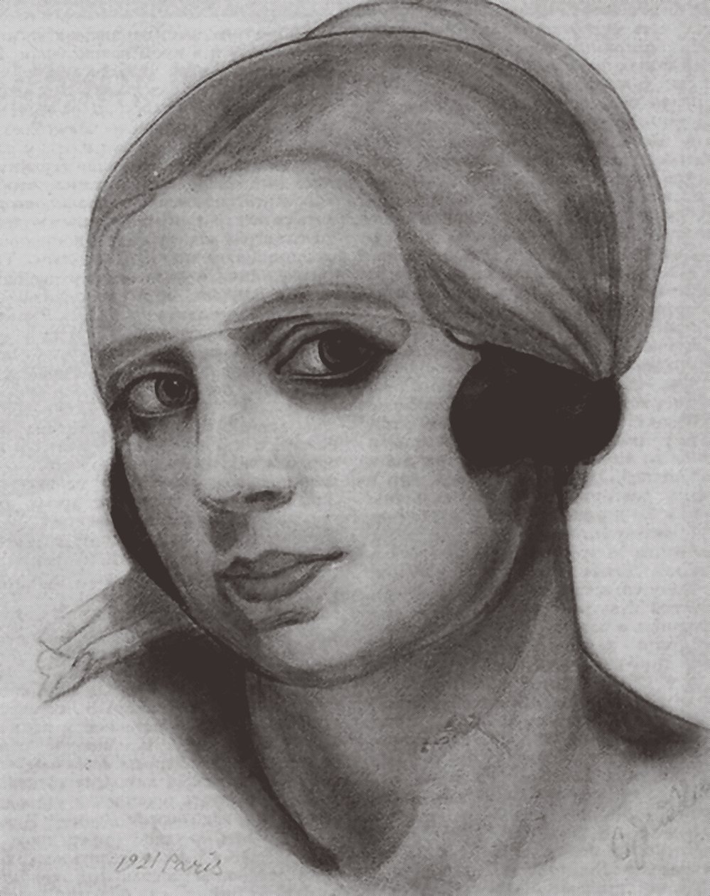Vera de Bosset Stravinsky, 1921 - Sergei Yurievich Sudeykin