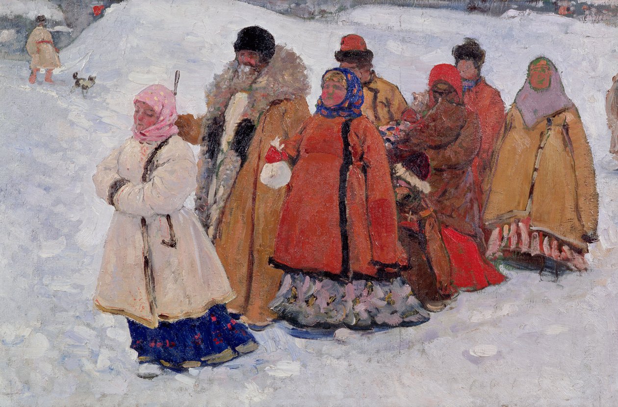 Une famille, 1909 - Sergej Vasilevic Ivanov