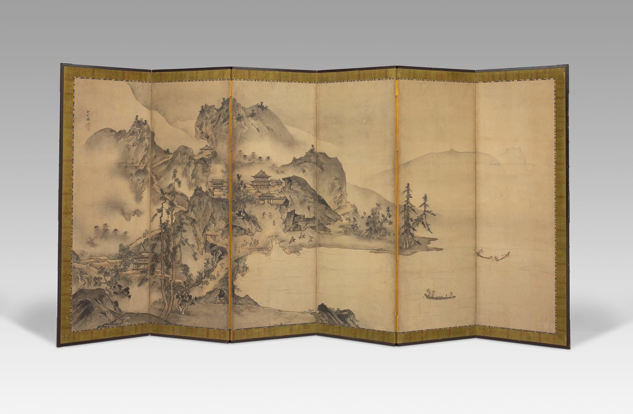 Paysage des quatre saisons - Sesson Shukei