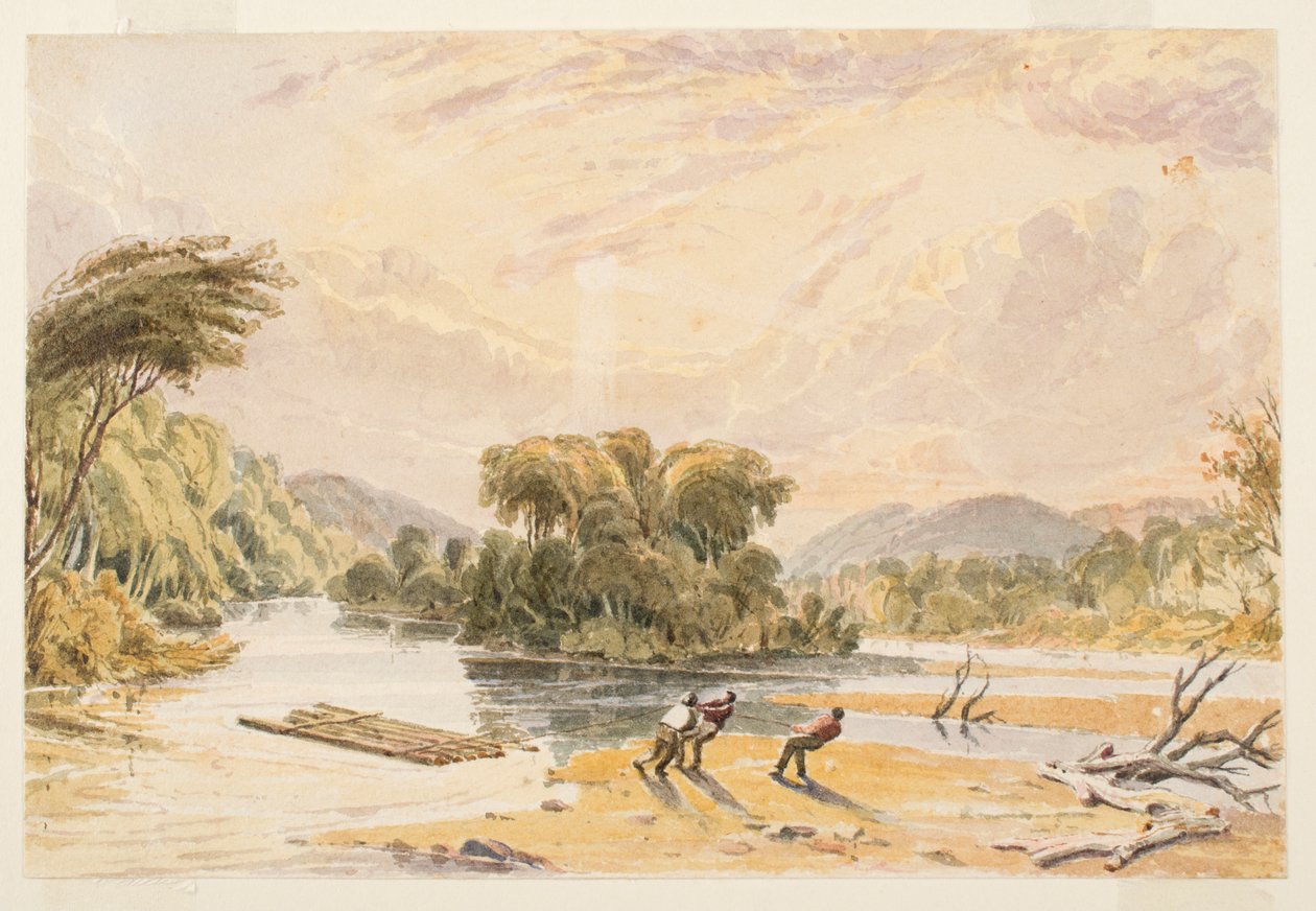 Vue à soixante miles au-dessus de Saint-Louis, n° 56 - Seth Eastman