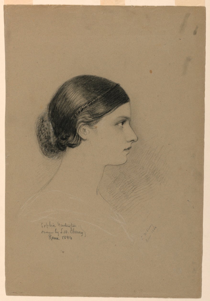Portrait de Sophie Huntington - Seth Wells Cheney