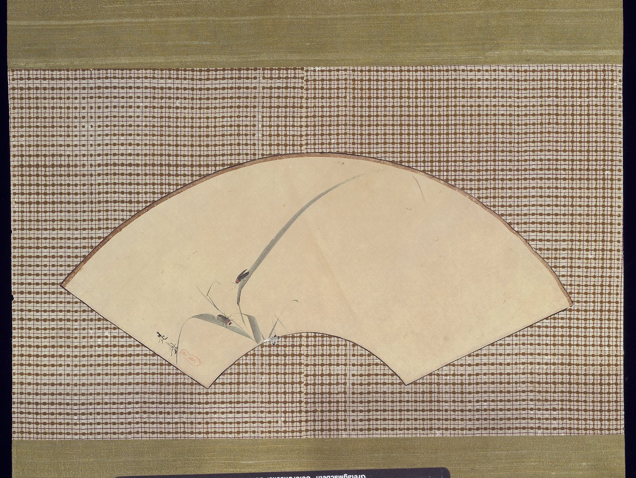 Insectes sur herbe - Shibata Zeshin
