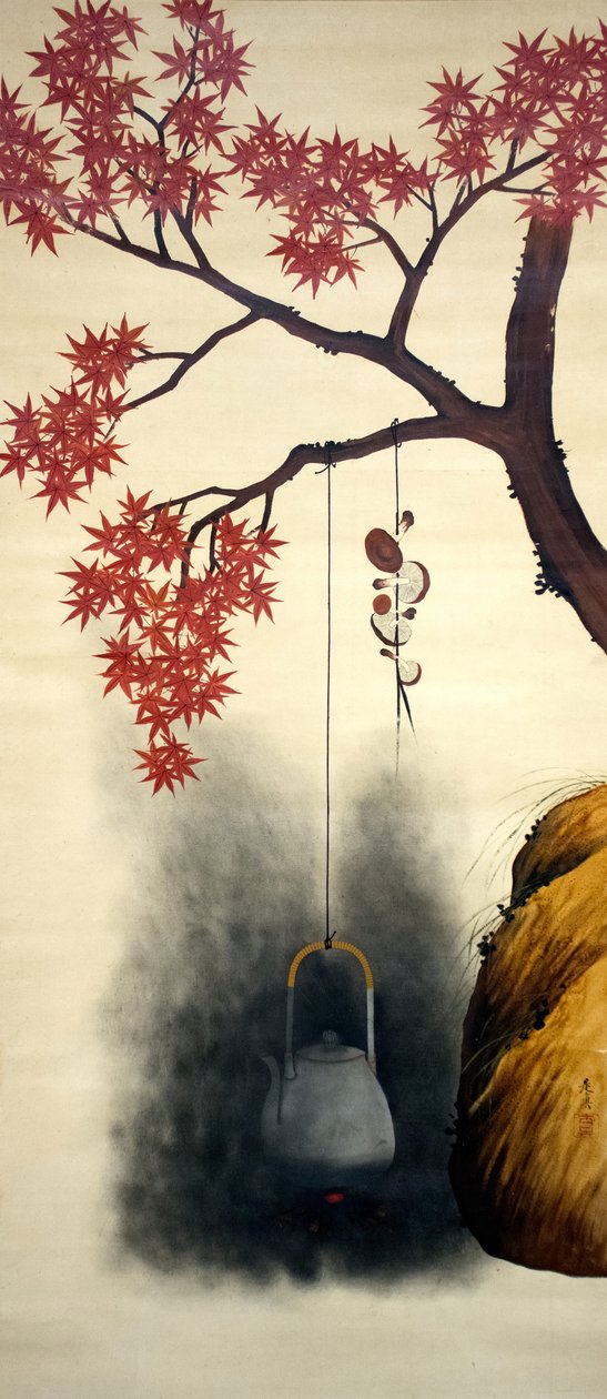 Érable en automne, fin du 19ème siècle - Shibata Zeshin
