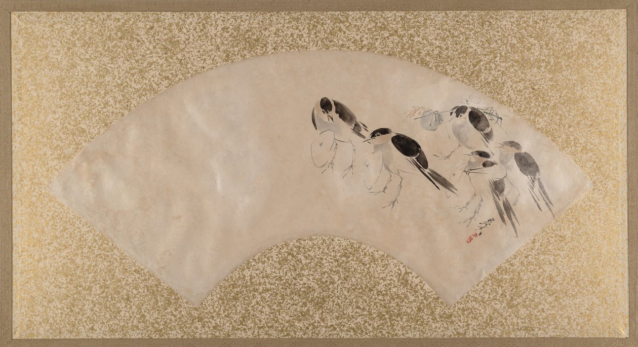 Oiseaux, fin du 19ème siècle - Shibata Zeshin