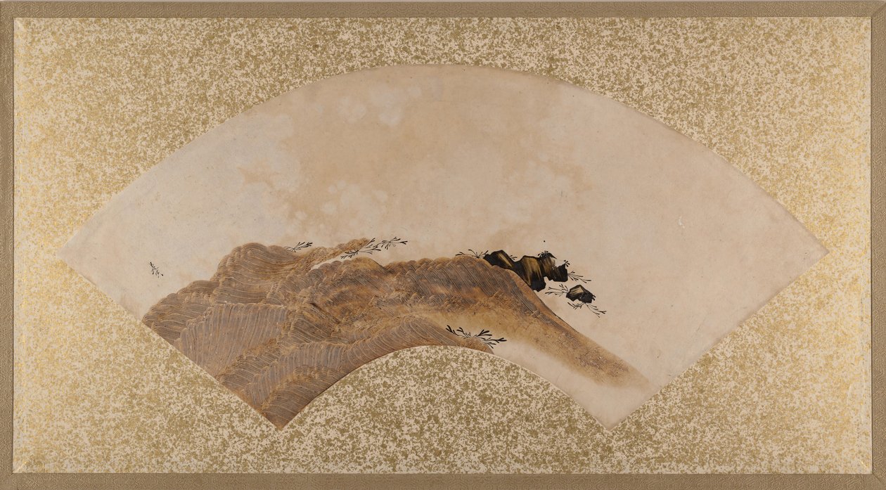Vagues et rochers, fin du 19ème siècle - Shibata Zeshin