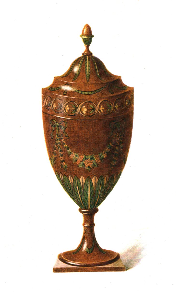 Boîte à couteaux circulaire, 1908 - Shirley Charles Llewellyn Slocombe