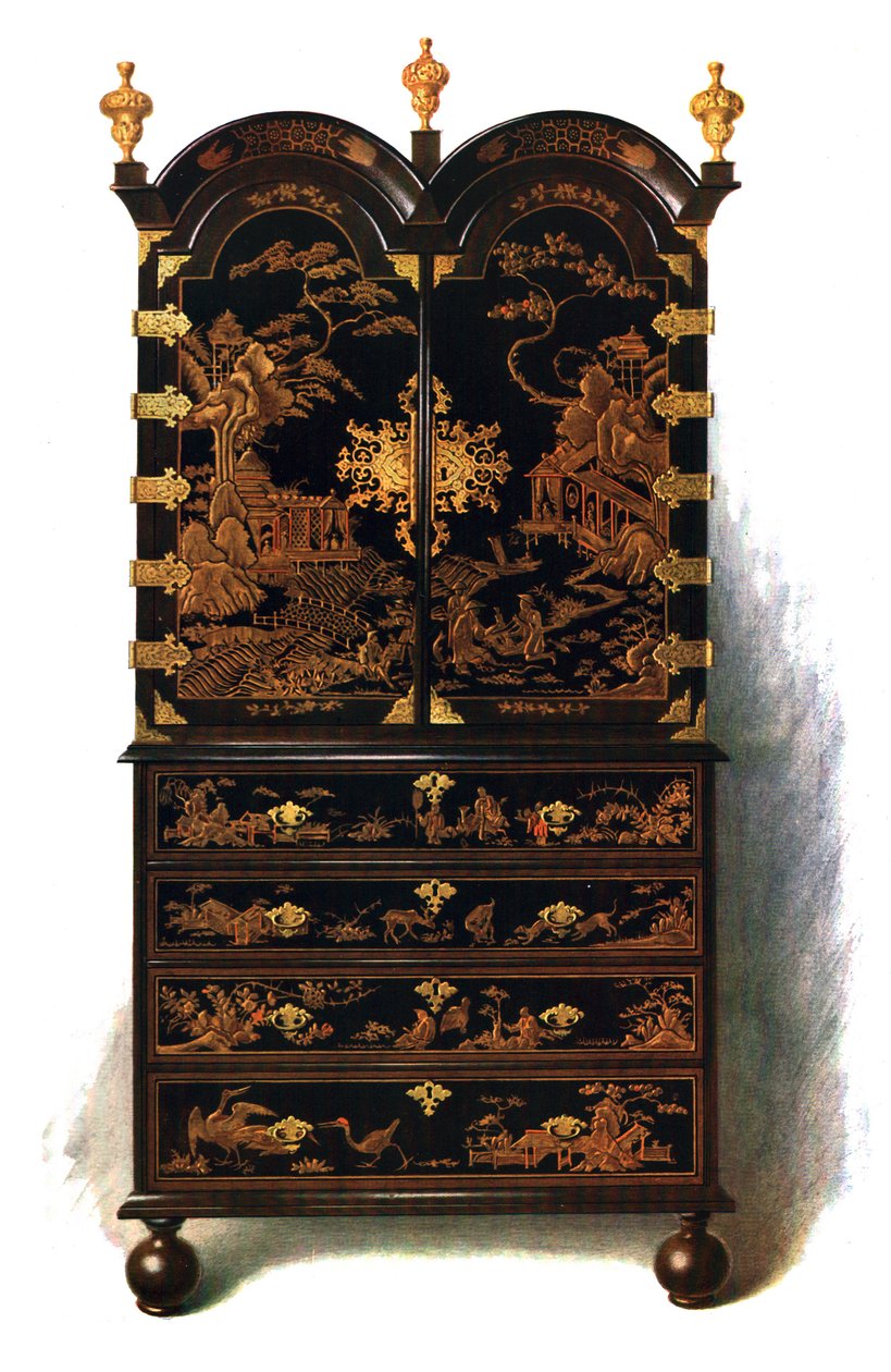 Cabinet laqué, 1905 - Shirley Charles Llewellyn Slocombe