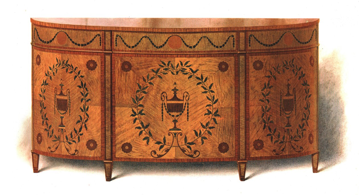 Commode en Bois de Satin - Shirley Charles Llewellyn Slocombe