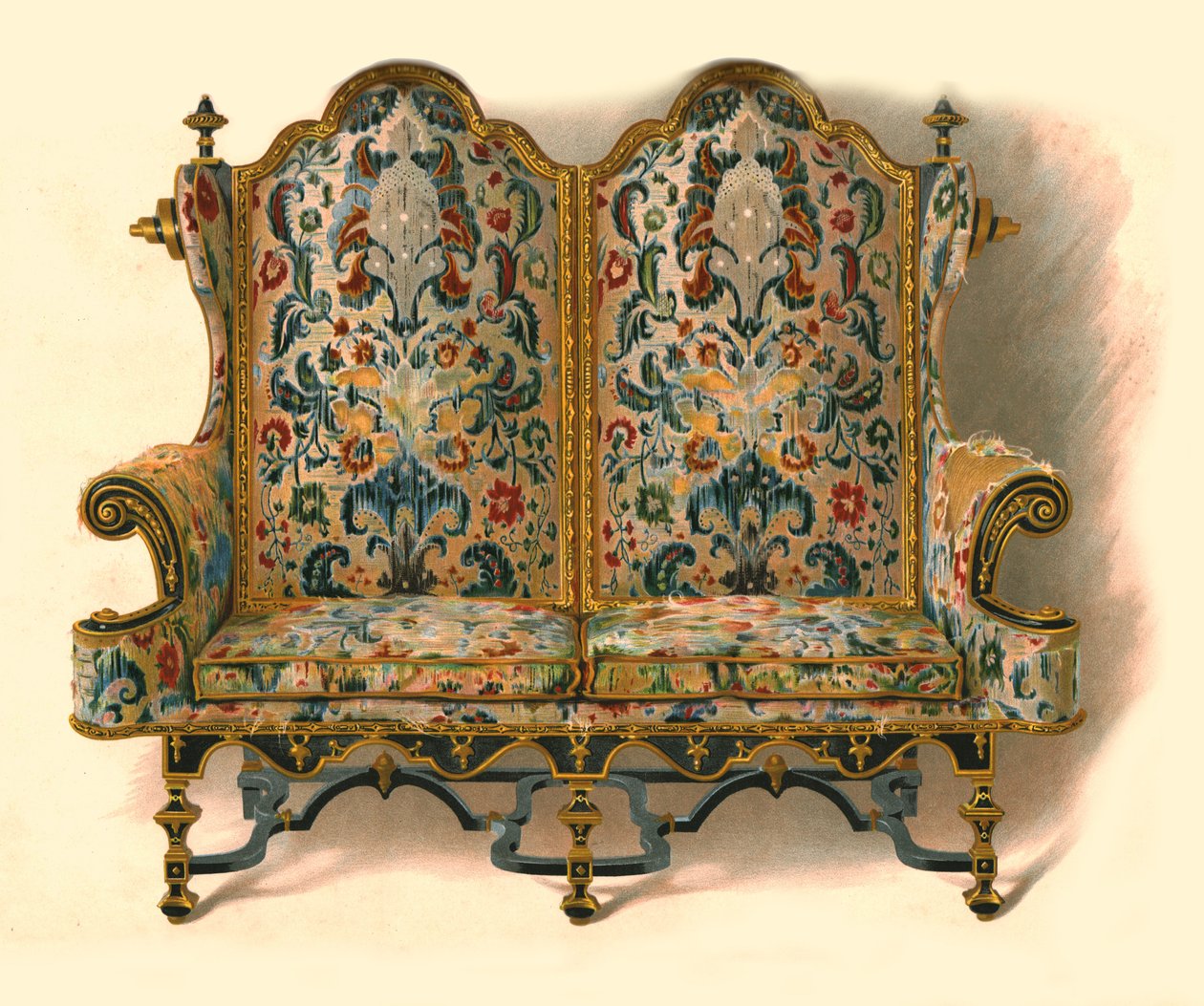 Canapé, 1905 - Shirley Charles Llewellyn Slocombe