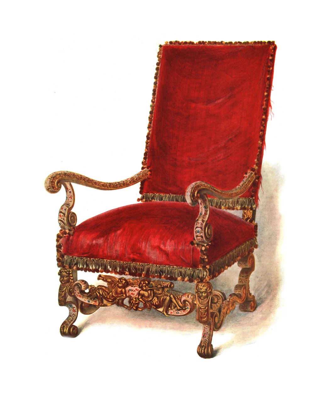 Chaise rembourrée, 1905 - Shirley Charles Llewellyn Slocombe