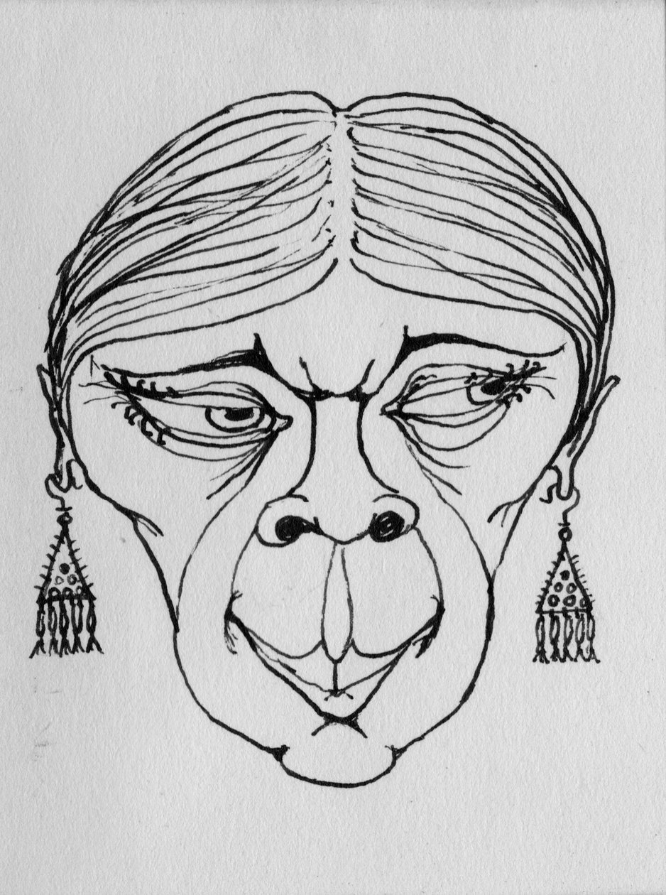 Visage grotesque, 1952 - Shirley Markham