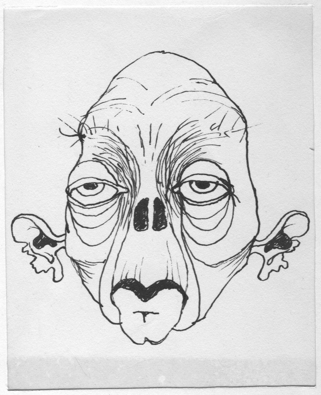 Visage grotesque, 1952 - Shirley Markham