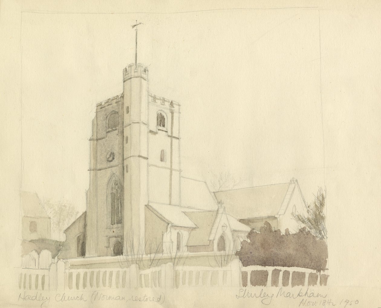 Église de Hadley - Shirley Markham