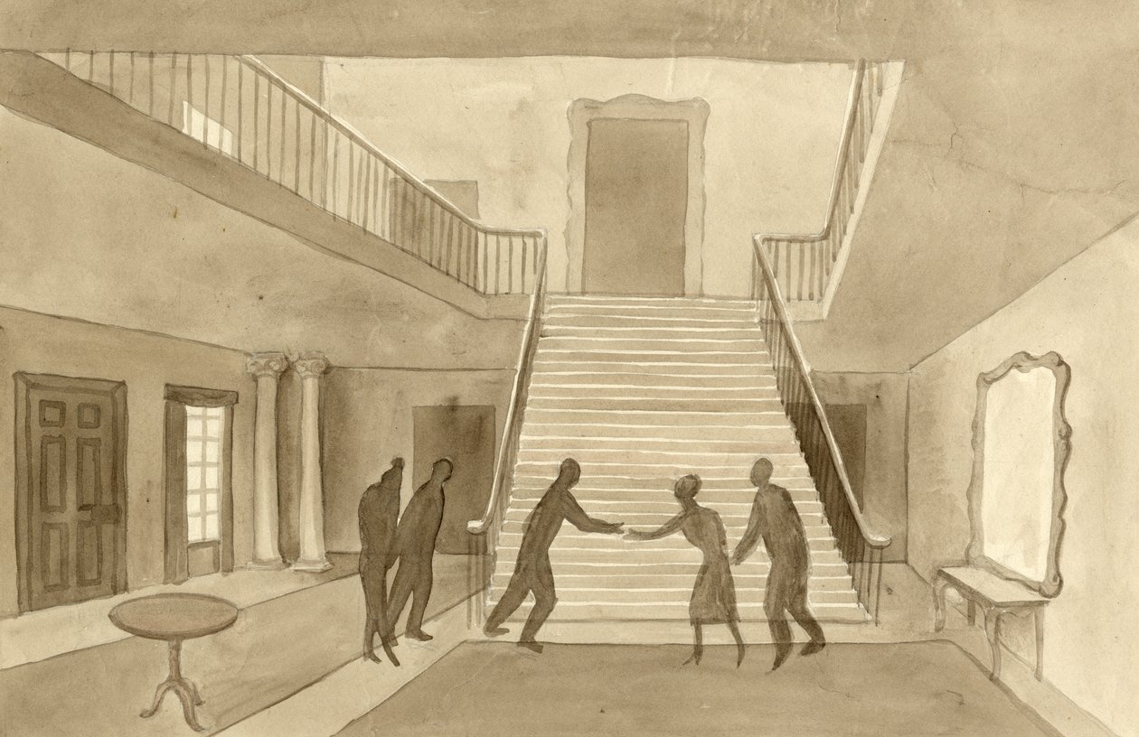 Dessin en perspective, 1951 - Shirley Markham
