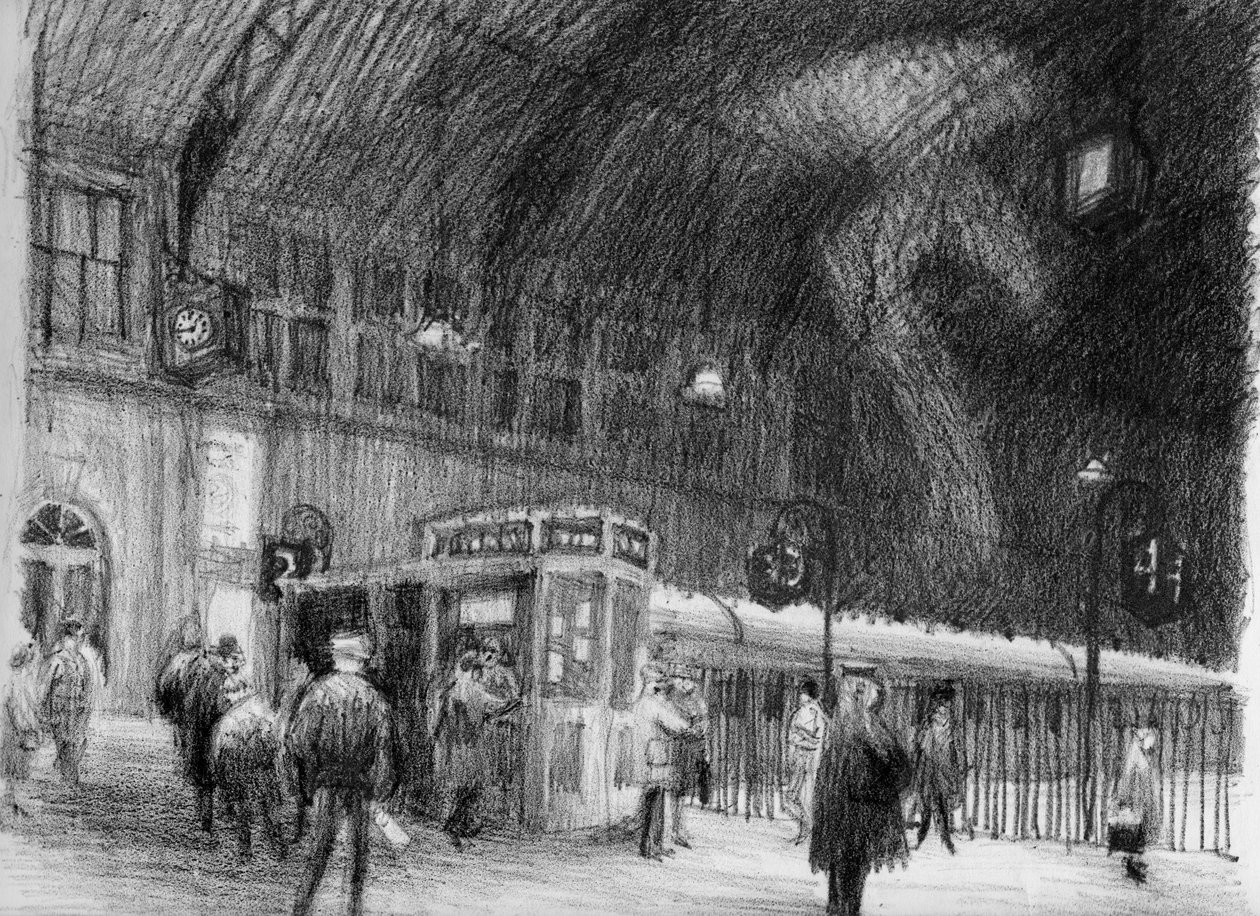 Gare, 1951 - Shirley Markham