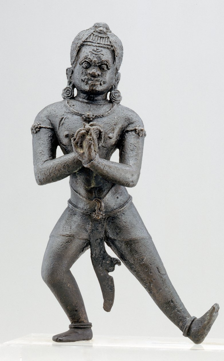 Divinité démoniaque, culture de Lopburi (bronze) - Siamese School