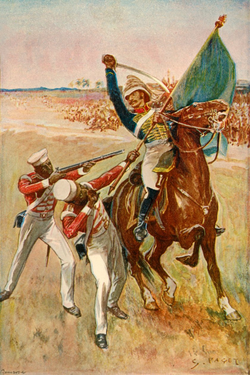 Roberts remporte la Croix de Victoria, 1901 - Sidney Paget