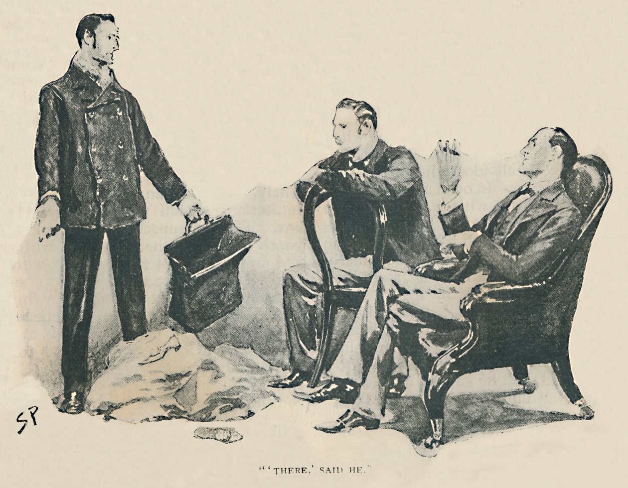 Là, dit-il, 1892 - Sidney Paget