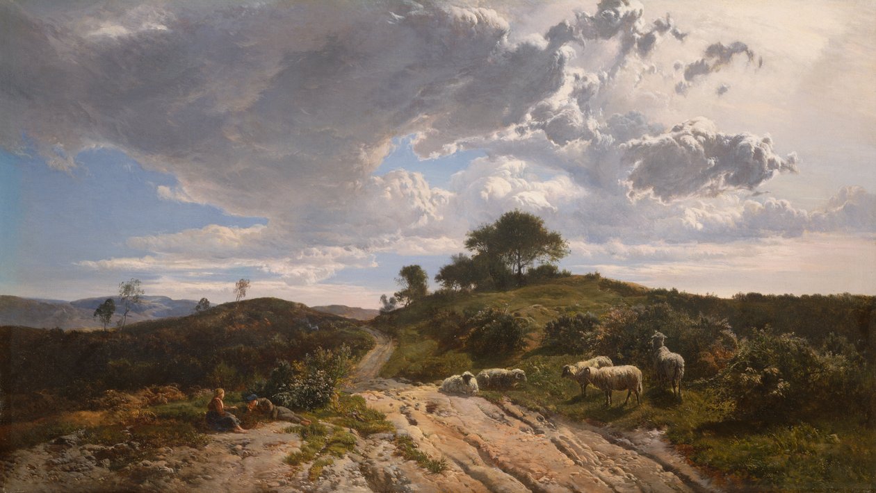 Pâturage agréable - Sidney Richard Percy