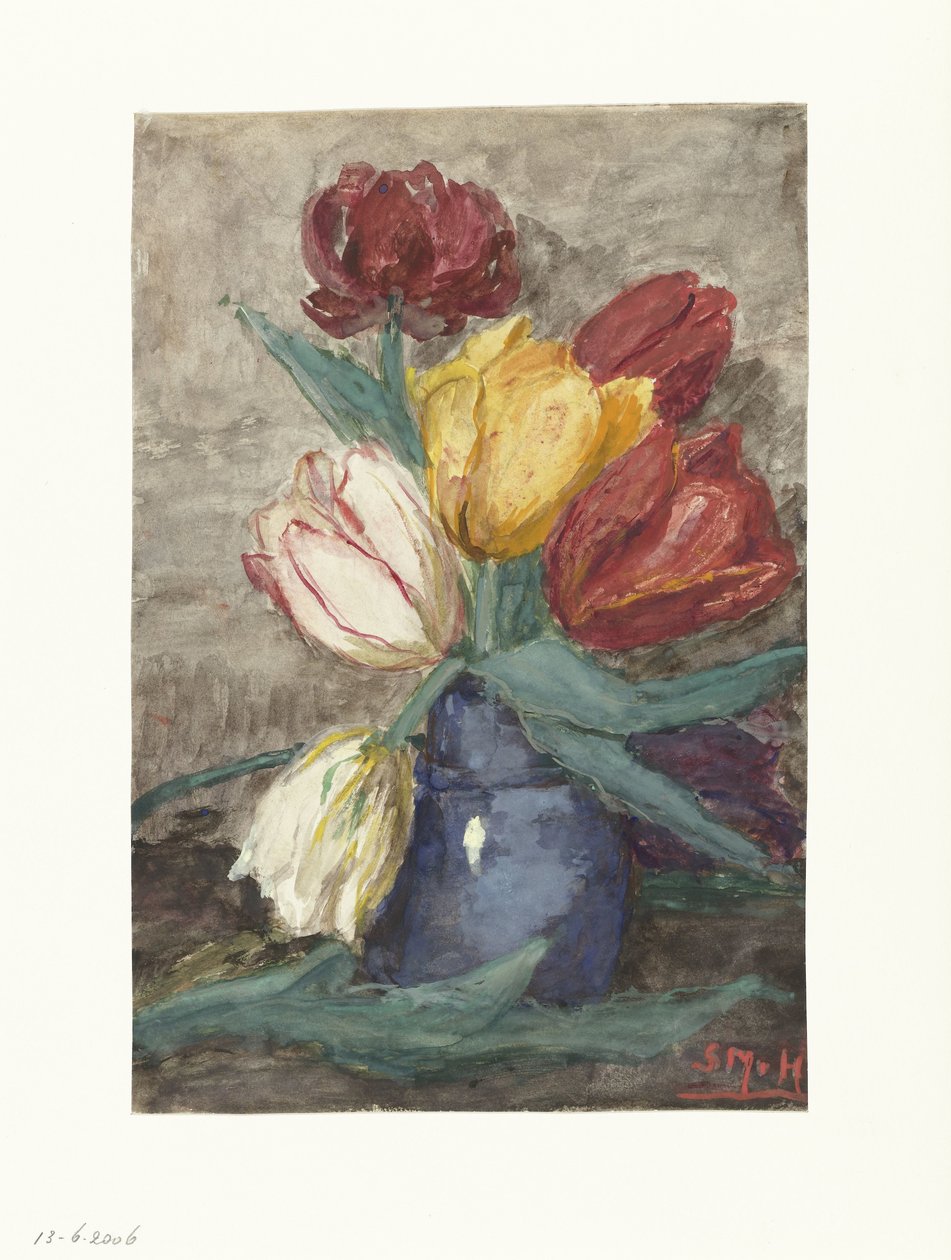 Tulipes dans un vase - Sientje Mesdag van Houten