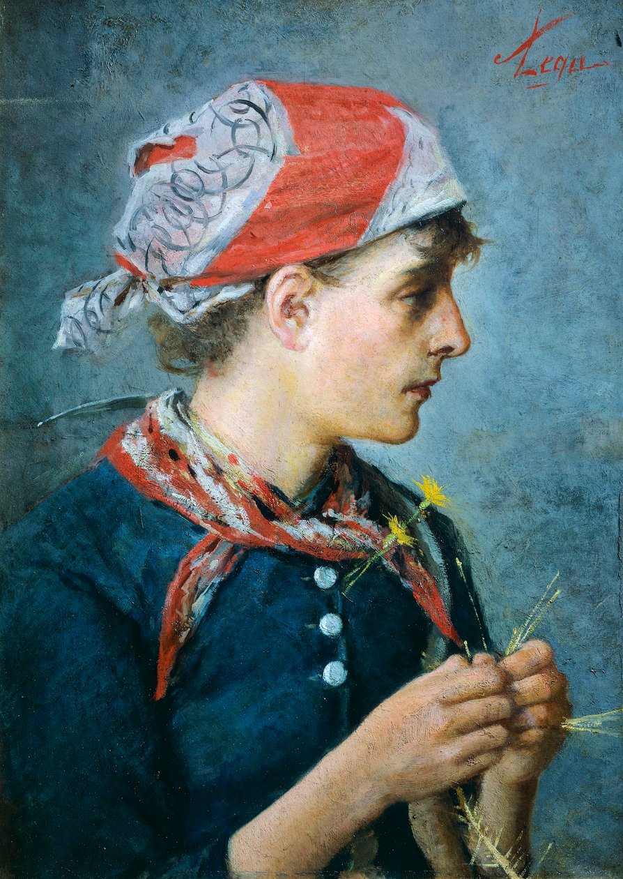 Tresseuse - Silvestro Lega
