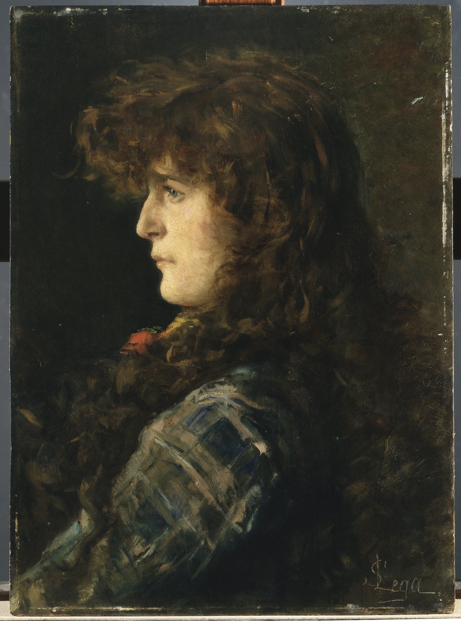 Tête de Femme ou Gabbrigiana - Silvestro Lega