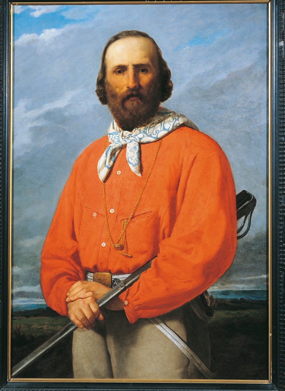 Portrait de Giuseppe Garibaldi - Silvestro Lega