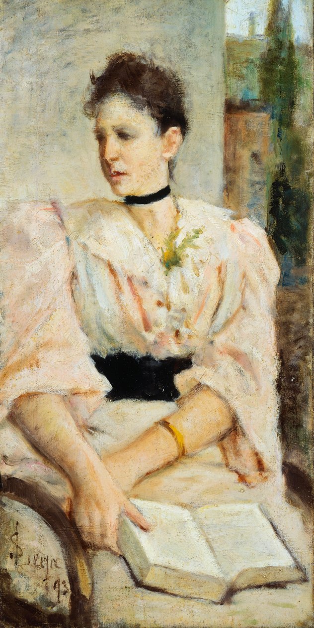 Portrait de Paola Bandini - Silvestro Lega
