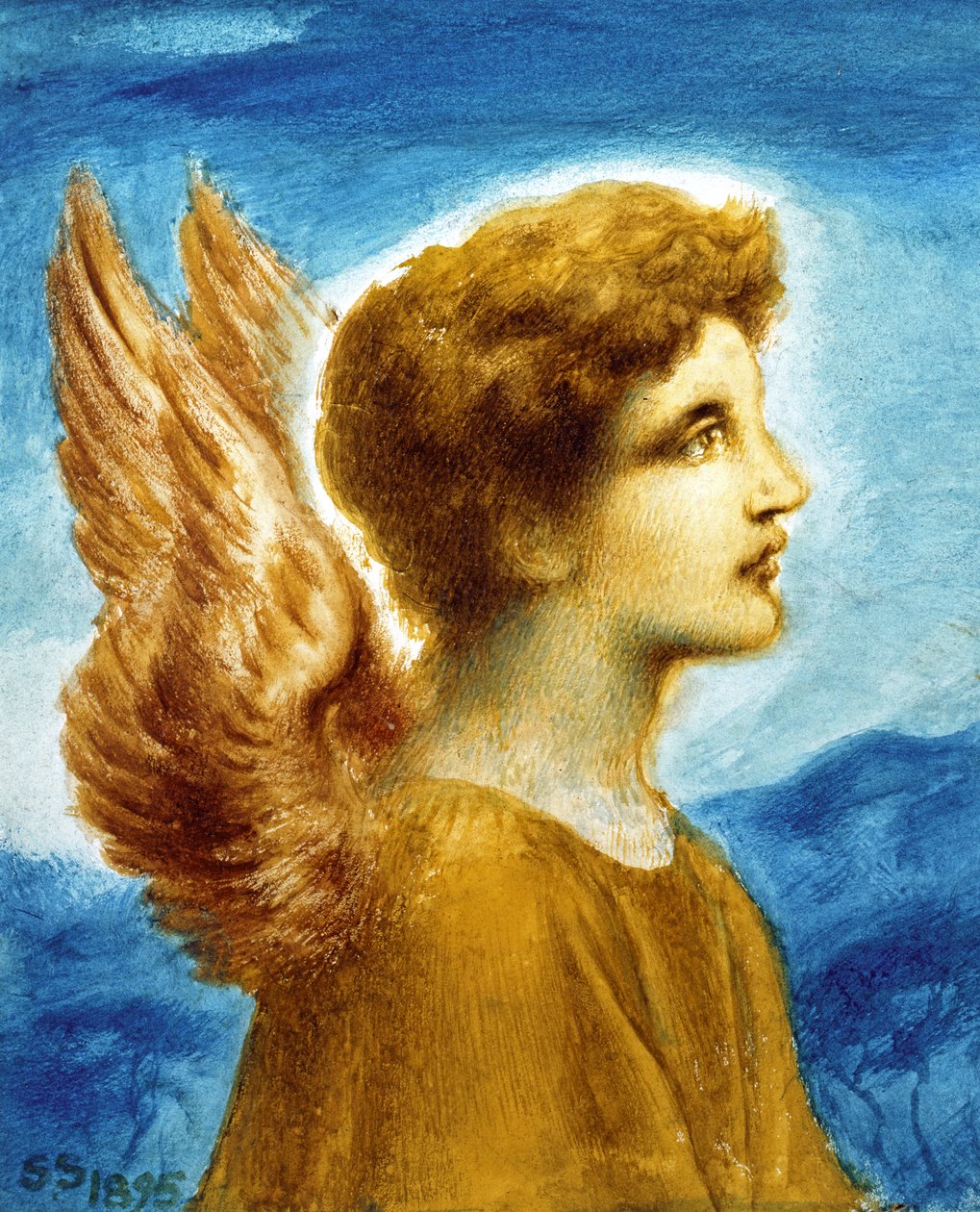 Garçon ange, 1895 - Simeon Solomon