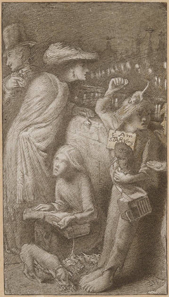 Je meurs de faim - Simeon Solomon