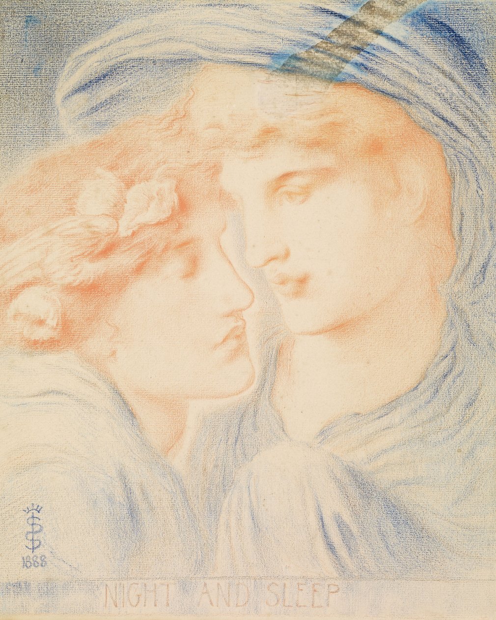 Nuit et Sommeil, 1888 - Simeon Solomon