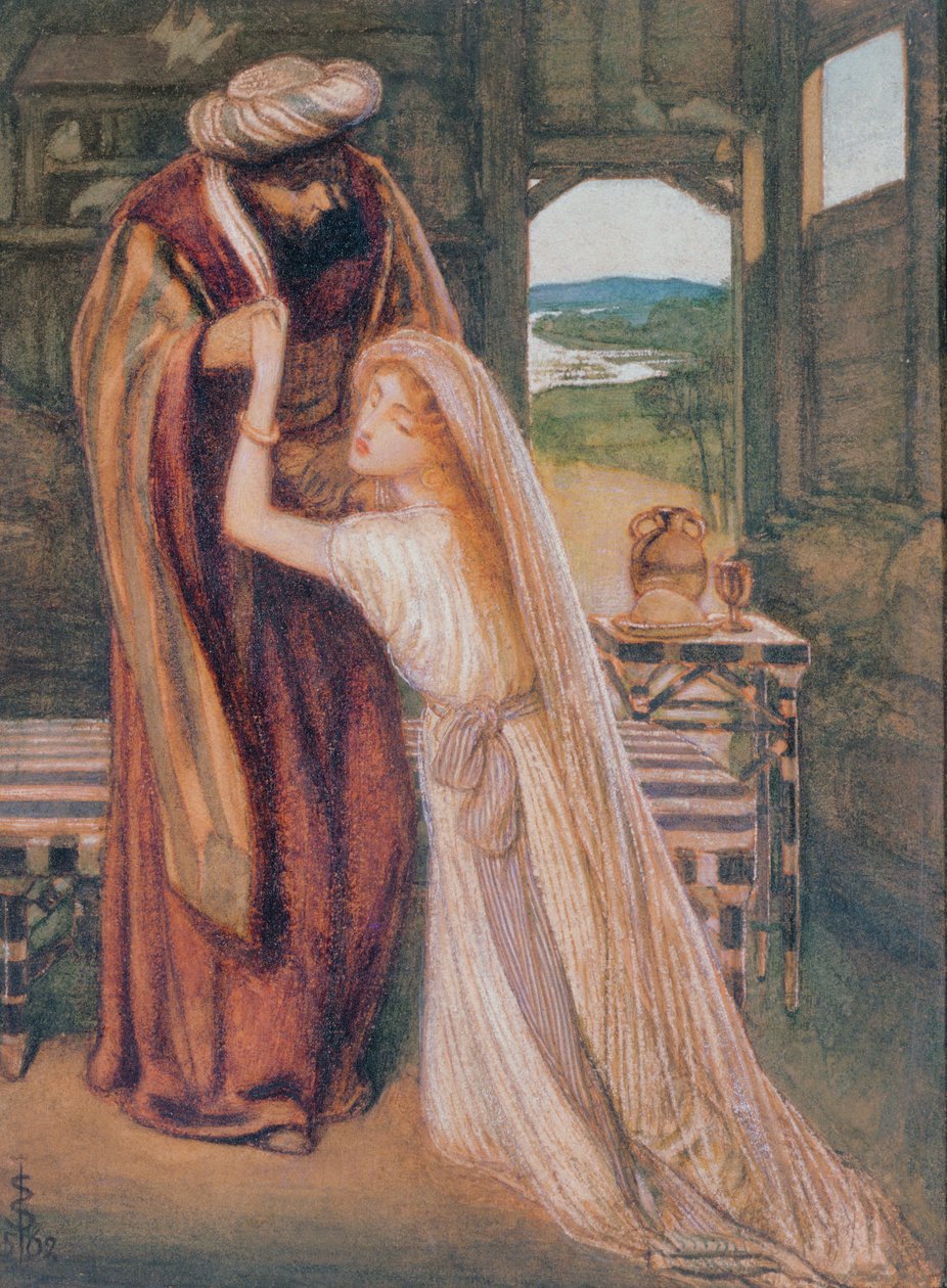 Ruth et Boaz - Simeon Solomon