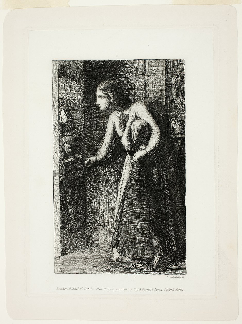 La maison hantée - Simeon Solomon