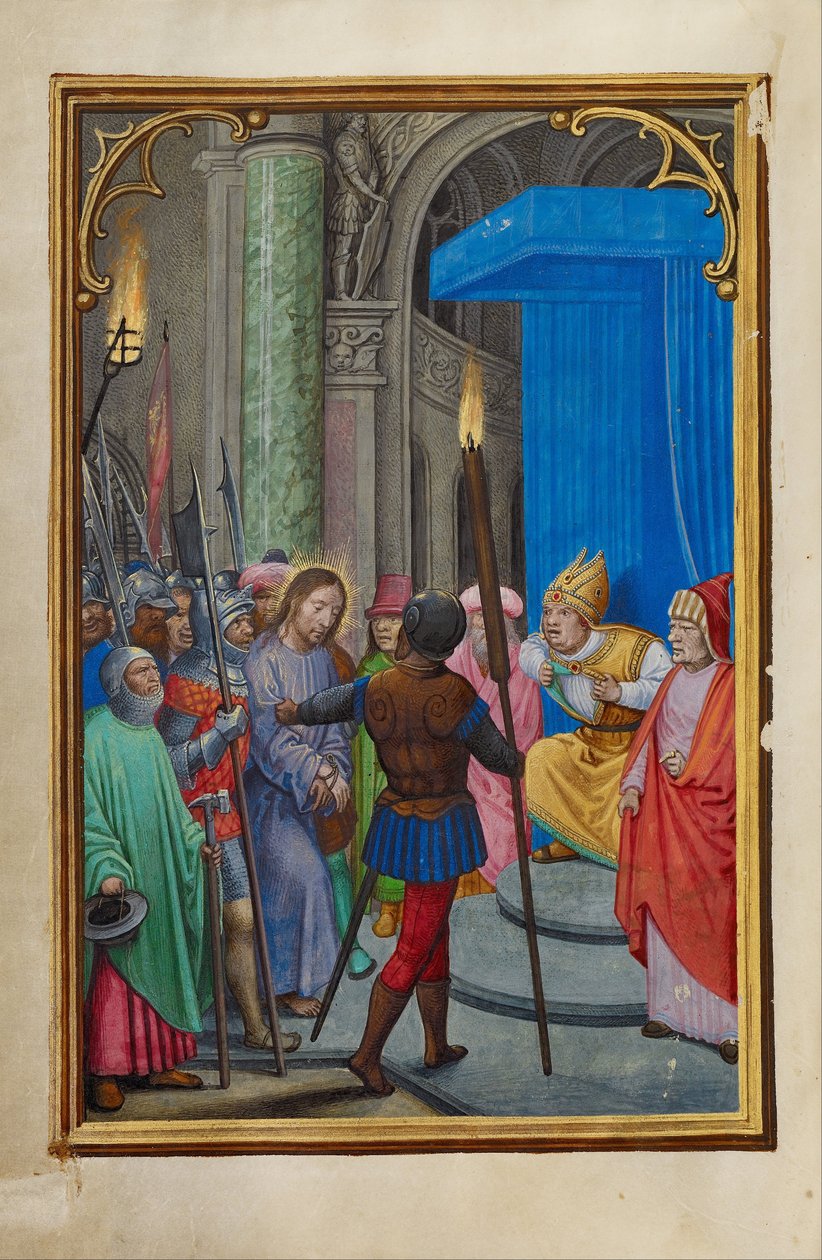 Christ devant Caïphe - Simon Bening