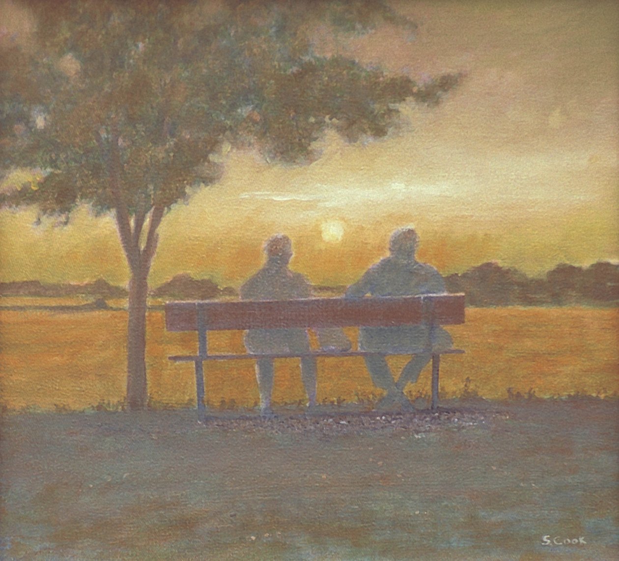 Coucher de soleil - Simon Cook