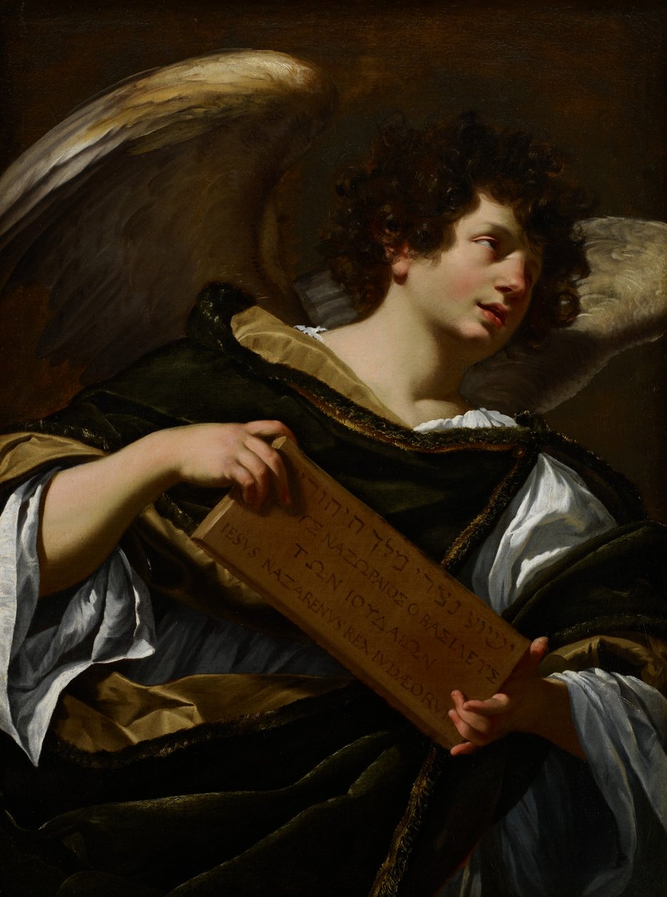 Anges avec les attributs de la Passion, l