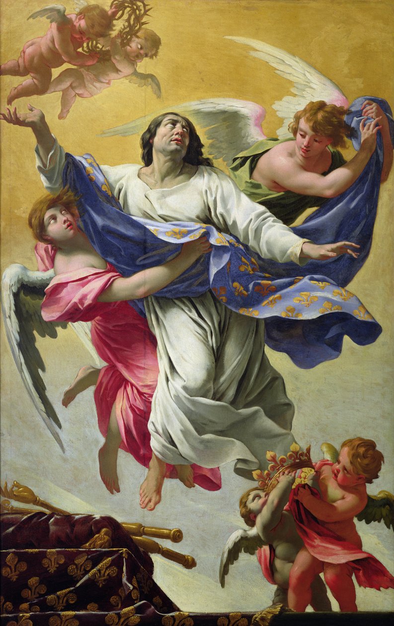 Apothéose de Saint Louis, 1639-42 - Simon Vouet