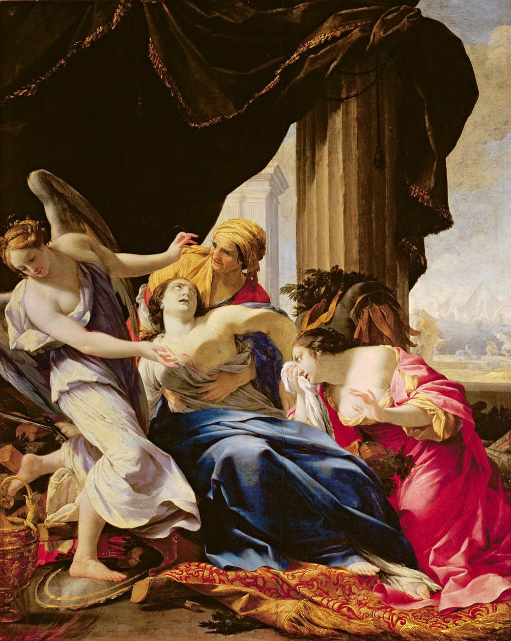 La Mort de Didon, 1642-43 - Simon Vouet