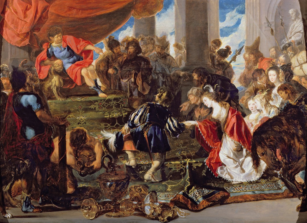 La Continence de Scipion - Simon de Vos