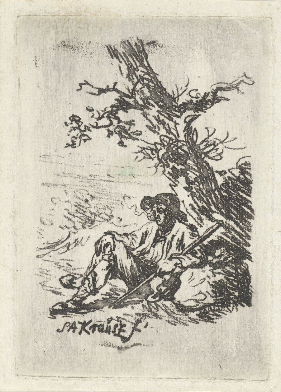 Repos sous un arbre - Simon Andreas Krausz