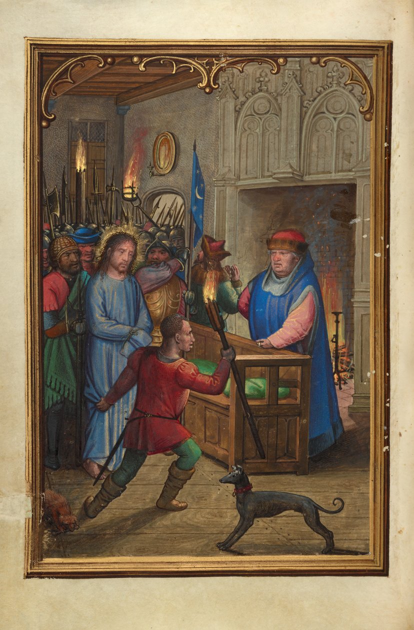 Le Christ devant Anne - Simon Bening