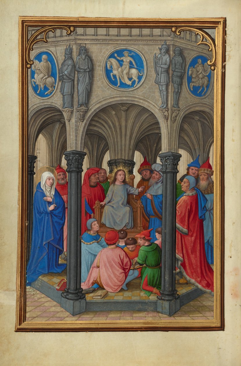 Jésus parmi les médecins - Simon Bening