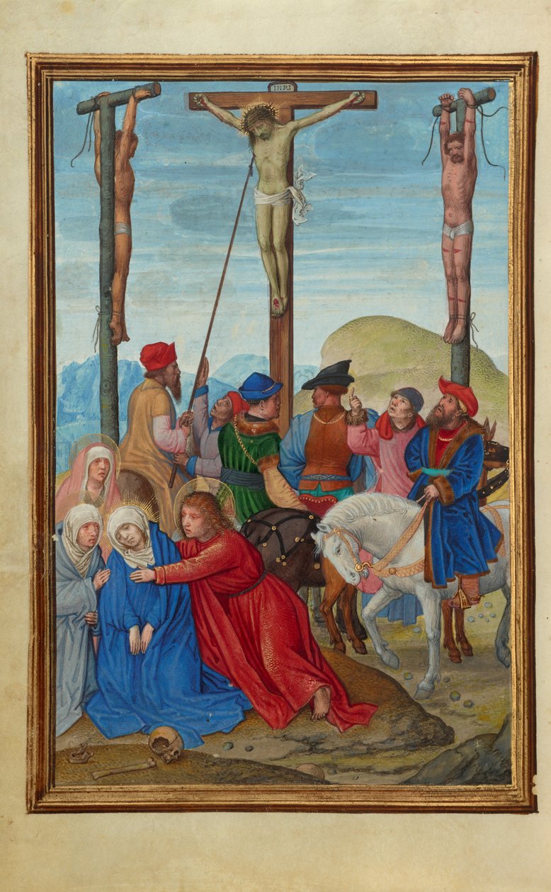 La perforation du côté du Christ - Simon Bening