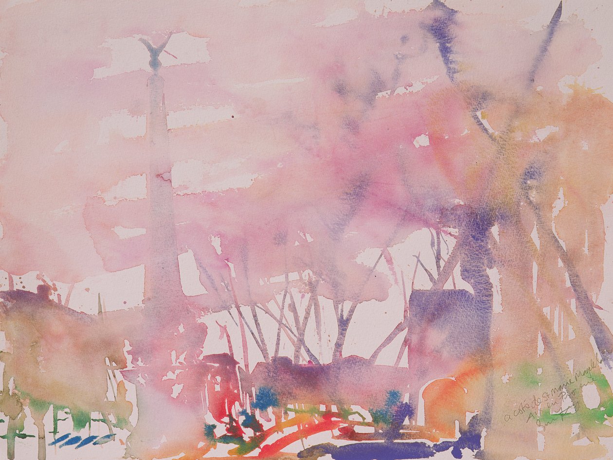Aix en provence, France, 2002 (watercolour) - Simon Fletcher
