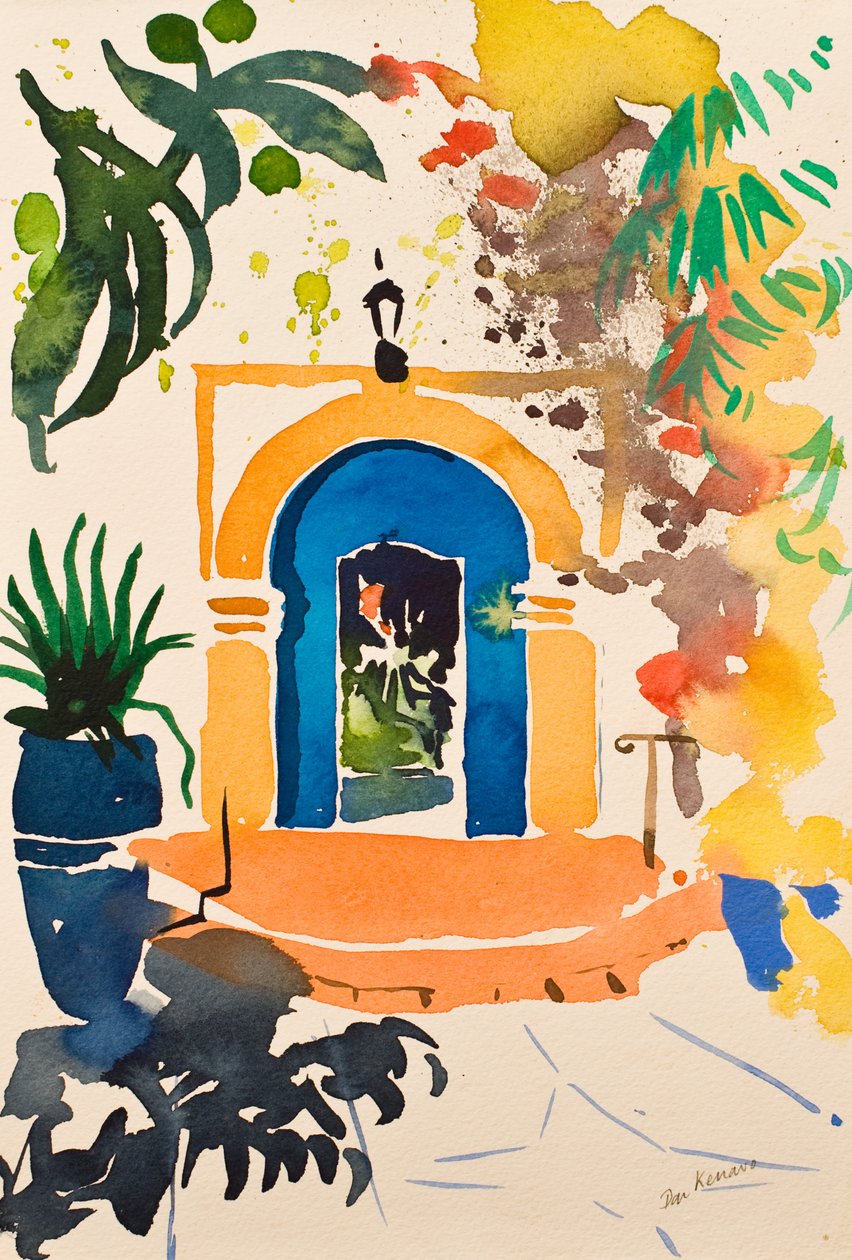 Dar Kenavo, 2016 (aquarelle) - Simon Fletcher