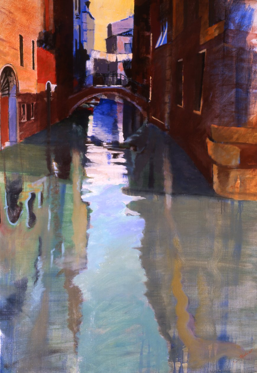 Petit canal, 2005 (huile sur toile) - Simon Fletcher