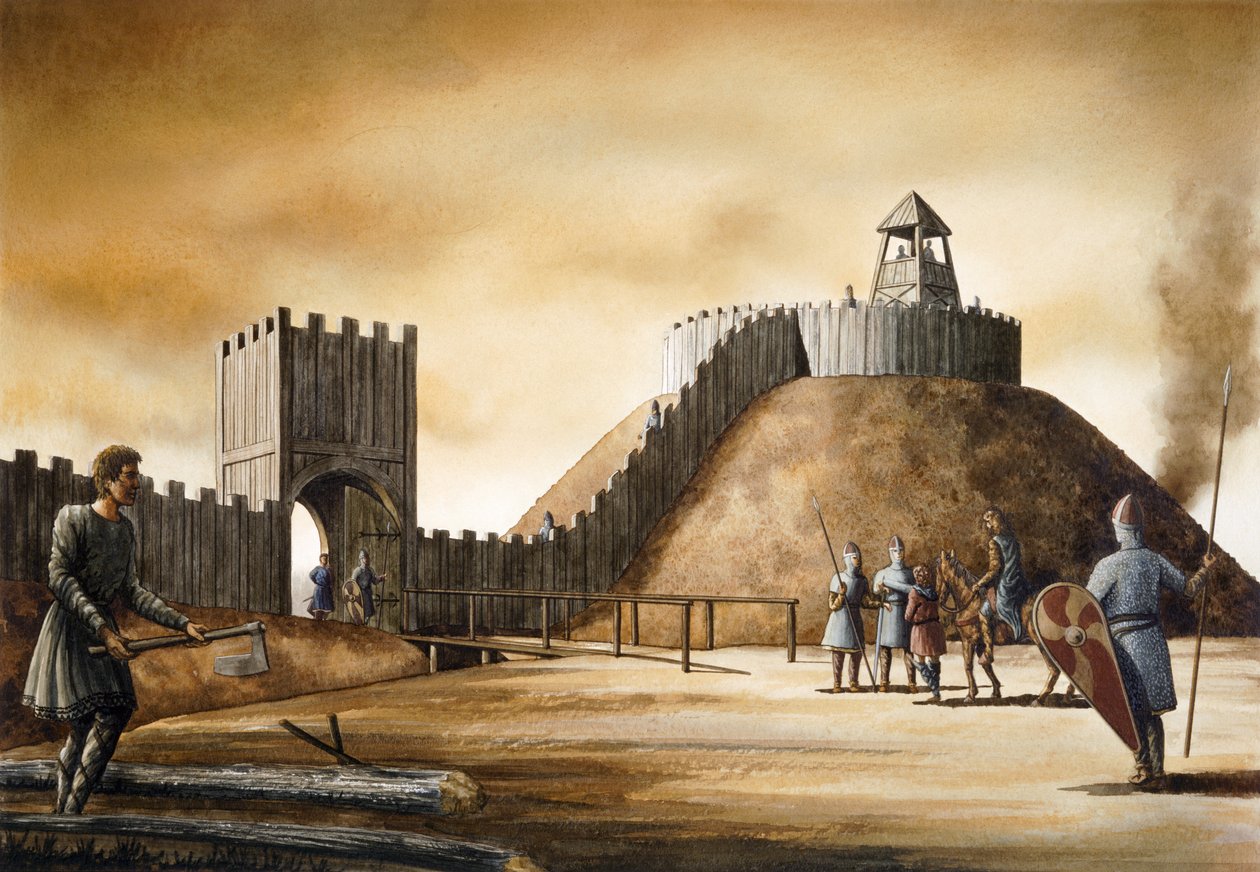 Château de Pickering, 11e siècle - Simon Hayfield