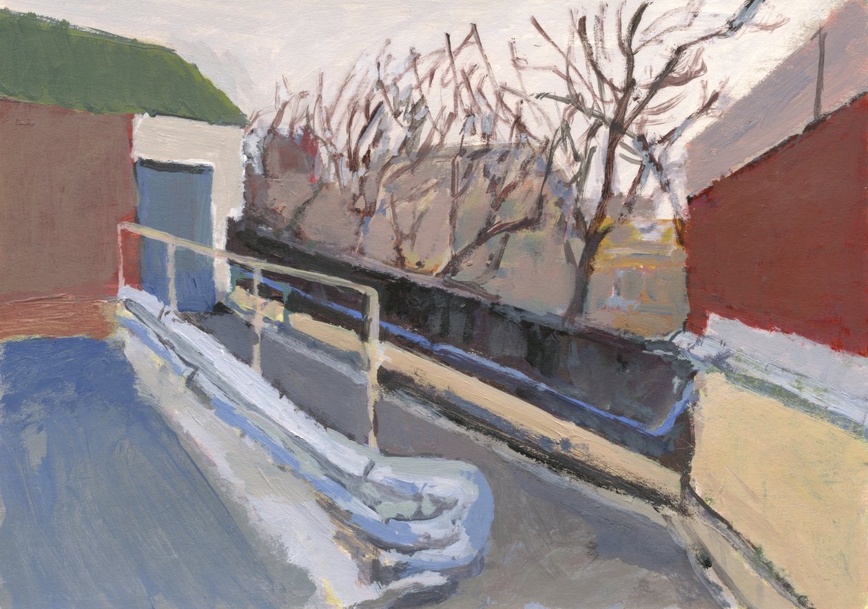 Passerelle du parking, 2024 - Simon Neville